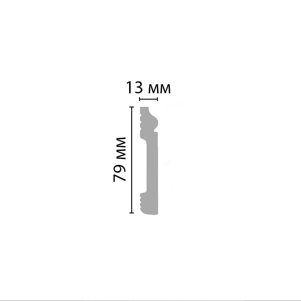 Плинтус Decomaster D005 ДМ