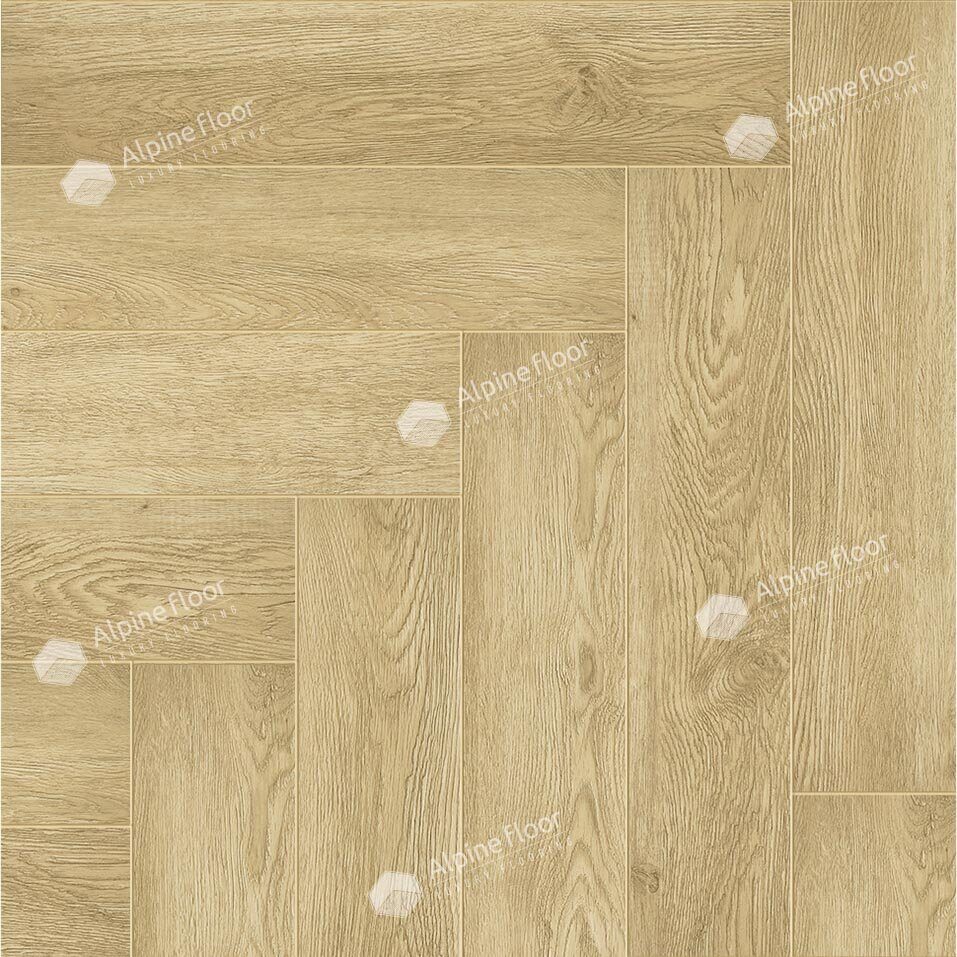 SPC ламинат Alpine Floor Коллекция Parquet Light - Дуб Ваниль Селект