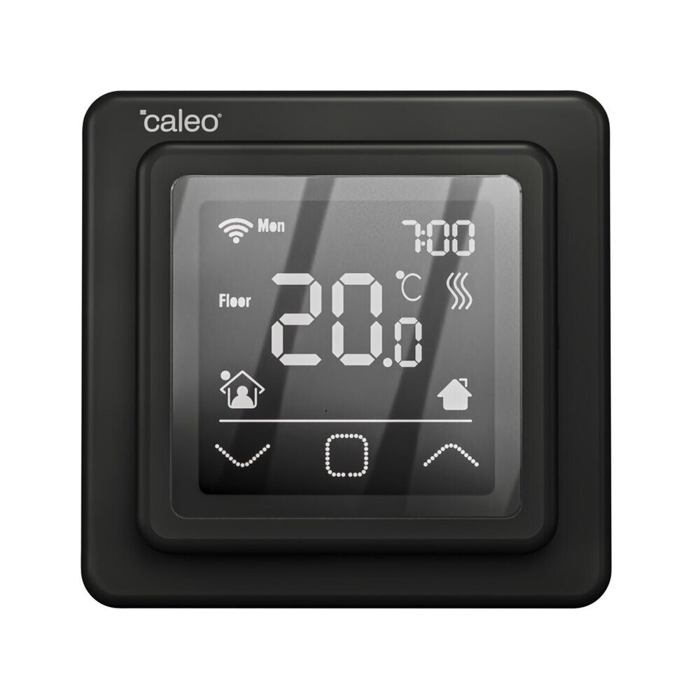 Терморегулятор для теплого пола Caleo C927 Wi-Fi (чёрный)